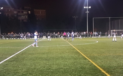 Imatge del partit de dissabte entre el CES juvenil i el Jàbac